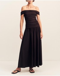 Shona Joy - Brooks Off Shoulder Maxi Dress
