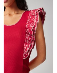 NEXT - Flutter Sleeveless Vest