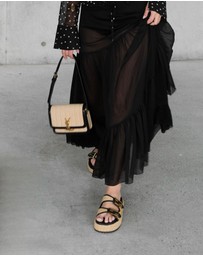 Siren - Aphrodite Woven Flatforms