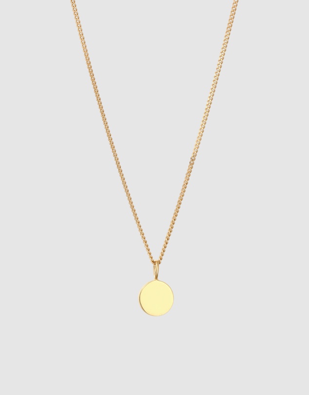Elli Jewelry - Necklace Delicate Moonstone 925 Sterling Silver Gold-Plated
