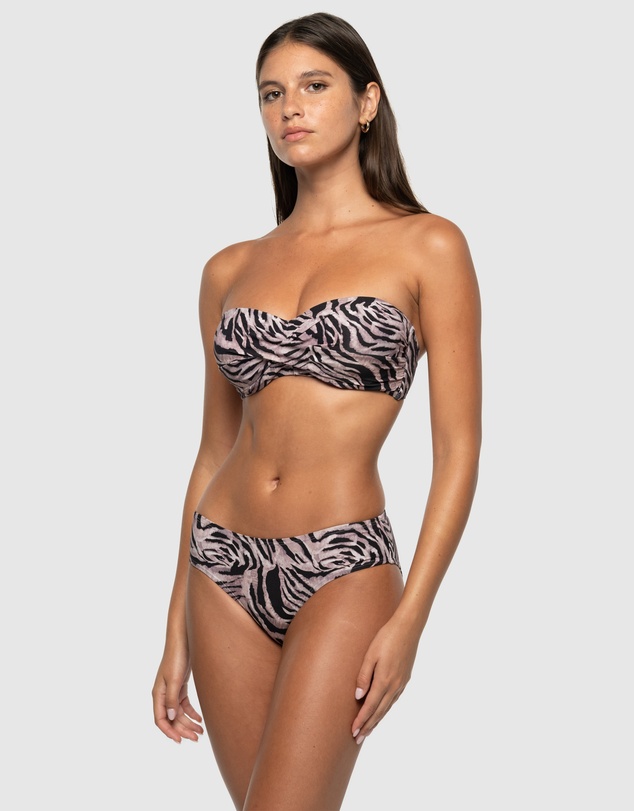 Nip Tuck Swim - Tuamotu Jacinta D/DD Underwire Bandeau Bikini Top