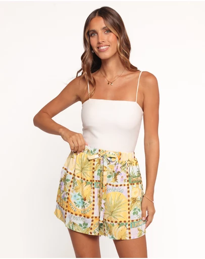 Petal & Pup - Cancun Shorts - Tropical Sun