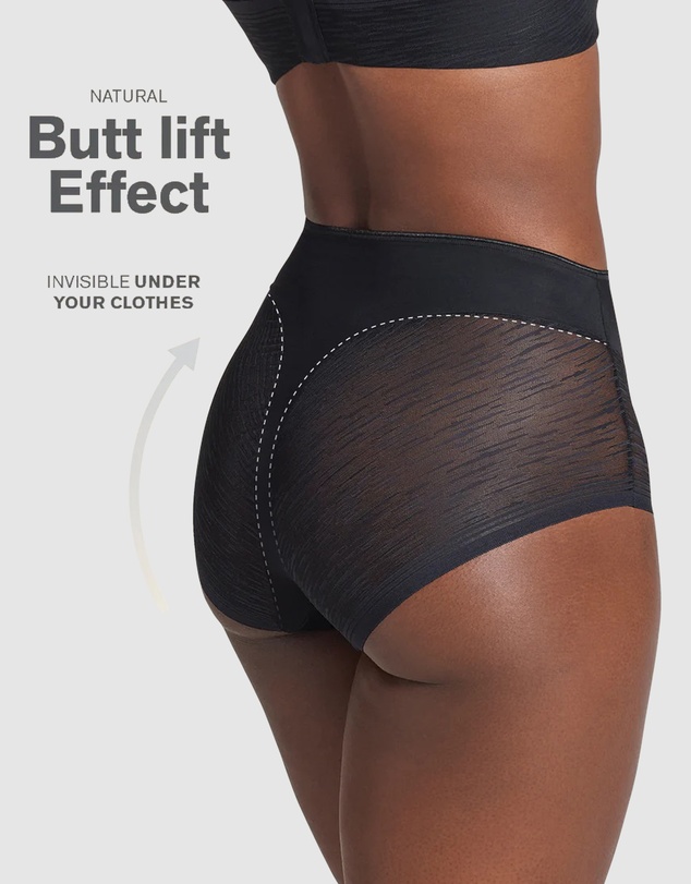 Leonisa - Sheer Undetectable Medium Control High Waist Shaping Brief