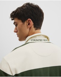 Country Road - Australian Cotton Stripe Rugby Polo