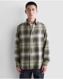 COS - Checked Pima Cotton Shirt