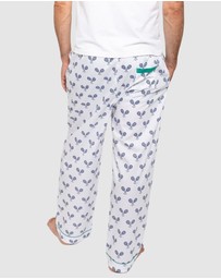 Sant And Abel - Men's Tennis Navy PJ Pants