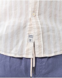 Coast Clothing - Short Sleeve Linen Shirt - Beach