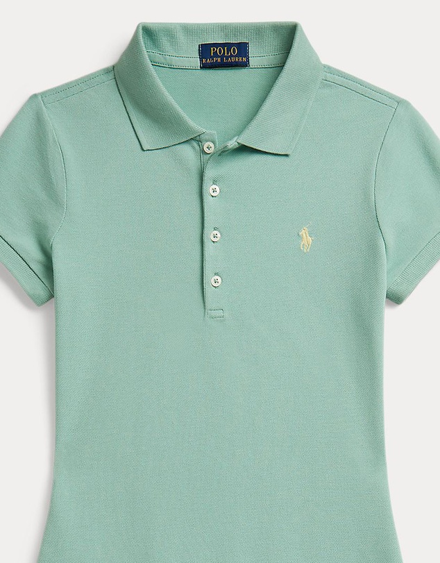 Polo Ralph Lauren - Stretch Mesh Polo Dress - Teens