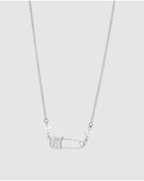 Karen Walker - Mini Runaway Safety Pin Necklace