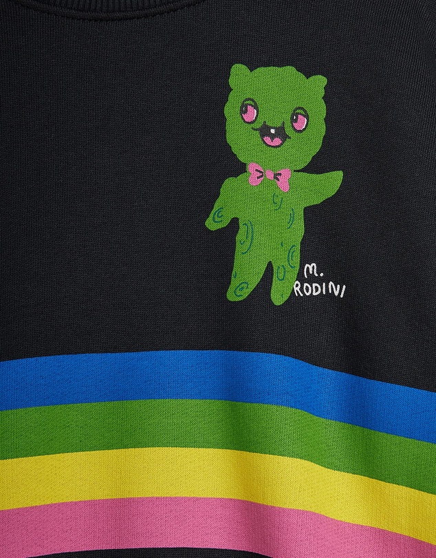 Mini Rodini - Alien Stripe Sweatshirt - Babies-Teens