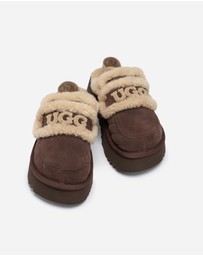 Ozwear Connection Uggs - Ugg Violet Matelassé Shearling Platform Slipper (Detachable Feature)