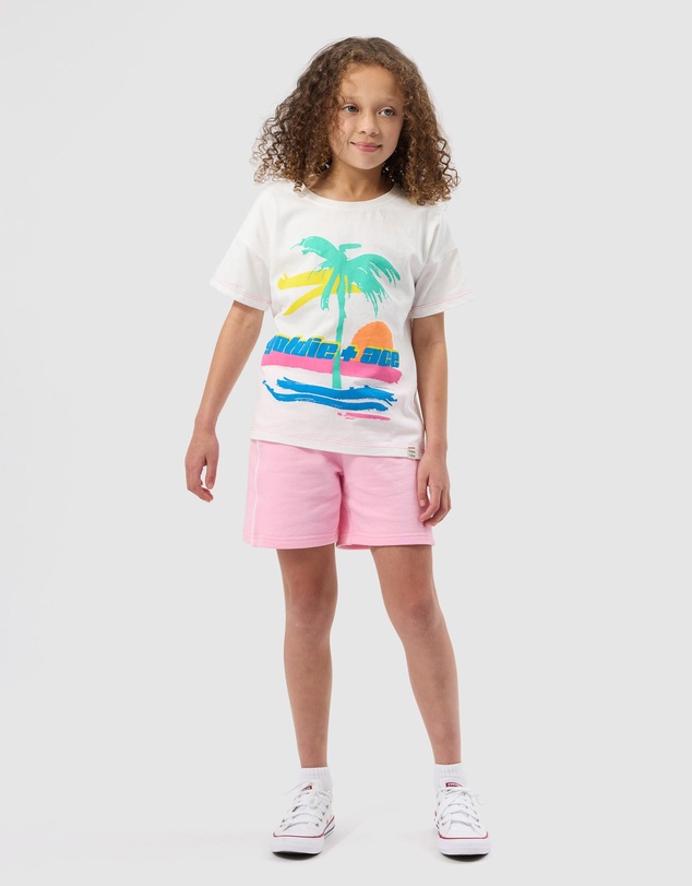 Goldie + Ace - Palm Sunset T-Shirt - Babies-Kids