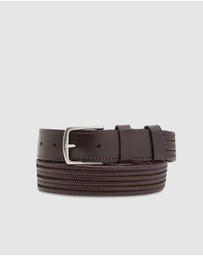 Oxford - Teddy Plaited Leather Belt
