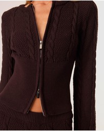 SNDYS - Cici Cable Knit Top