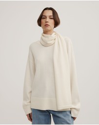 Witchery - Scarf Detail Knit