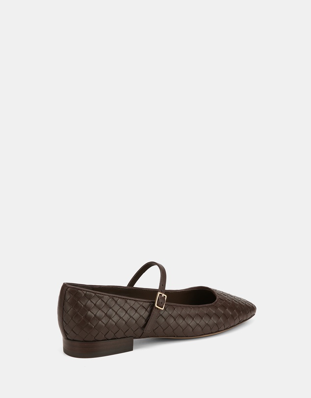 Wittner - Annie Woven Leather Mary Janes