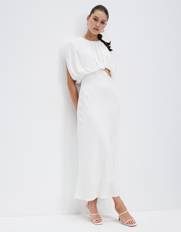 Third Form - Overflow Drape Midi Dress