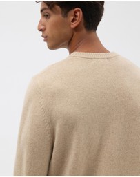 AERE - Premium Wool Crew Neck Knit Jumper