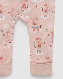 Purebaby - Thick Pyjama Sleep Growsuit -Kids-Babies