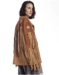THE TALES - Portobello Road Fringed Suede Jacket