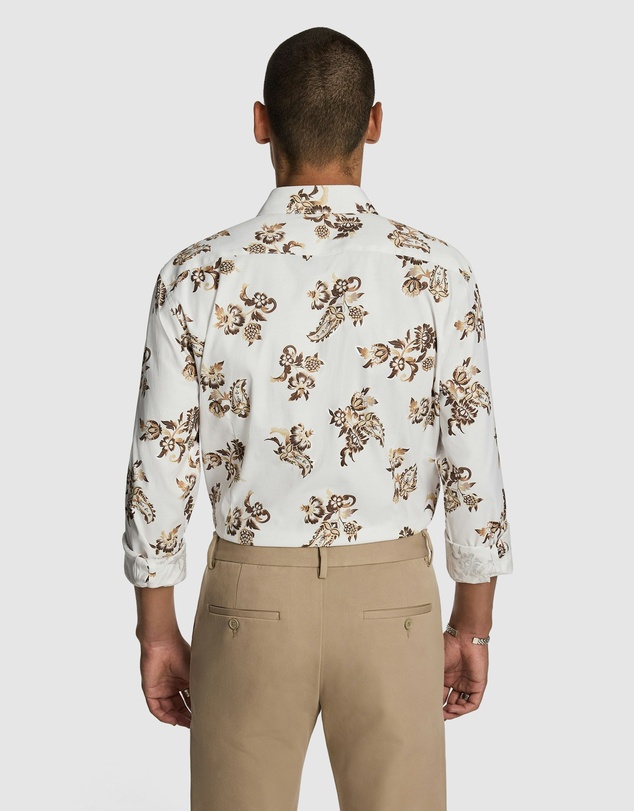 yd. - Aria Floral Slim Shirt