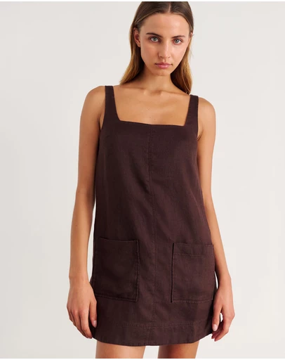 Jag - Kayla Linen Mini Dress