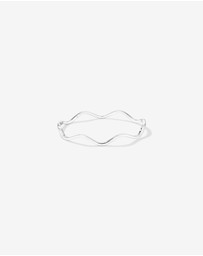 Michael Hill - Wave Bangle in Sterling Silver