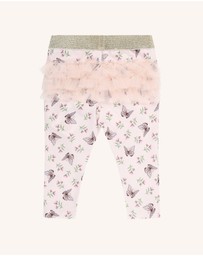 Fleur Harris - Dancing Butterflies Fabulous Frilled Legging in Pearl
