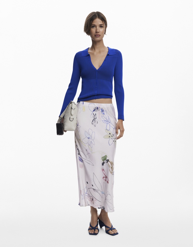 Desigual - Fine Buttoned Sweater