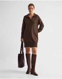 Oxford - Kennedy Wool Blend Polo Dress