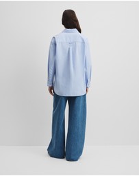 Country Road - Oversized Australian Cotton Oxford Shirt