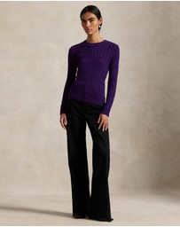 Polo Ralph Lauren - Cable-Knit Cotton Crewneck Sweater - ICONIC EXCLUSIVE