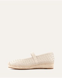 Jo Mercer - Elsie Woven Flat Espadrilles