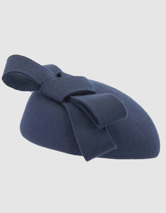 Max Alexander - Winter Felt Pillbox with Bow