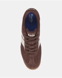 Keds - Revival Suede Chocolate/Neon