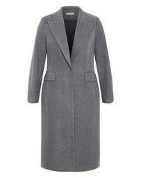 City Chic - Keira Longline Melton Coat