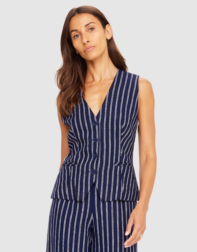 The Upside - Belize Jackie V Neck Waistcoat