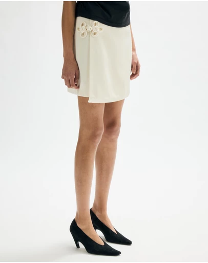 Minima Esenciales - Esmae Button Mini Skirt