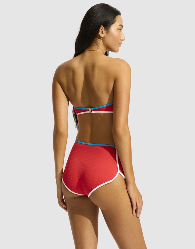 Seafolly - Beach Bound Zip Front Bandeau