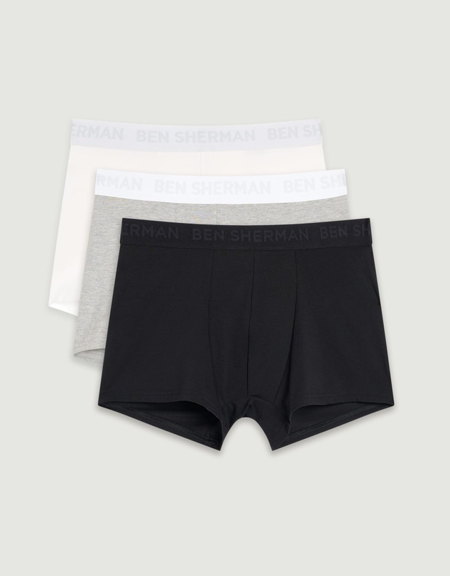 Ben Sherman - 3 Pack Jacquard Underwear