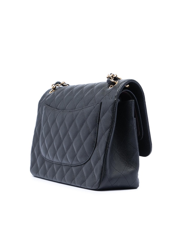Pre-Loved by Azura Reborn - Pre-Loved Jumbo Classic Caviar Double Flap