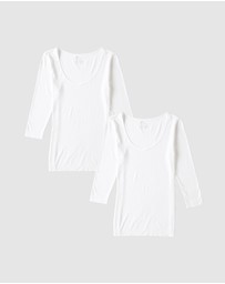 Boody - 2-Pack 3/4 Sleeve Top