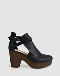 Belle & Bloom - Fearless Clog Ankle Boot