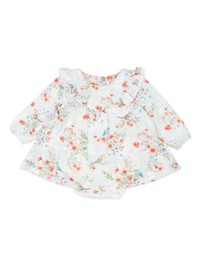 Bebe by Minihaha - Gemma Bird Organic Overlay Dress - Babies