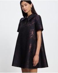 & Other Stories - A-Line Jacquard Mini Dress