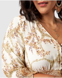 The Poetic Gypsy - Brown Sugar Maxi Dress