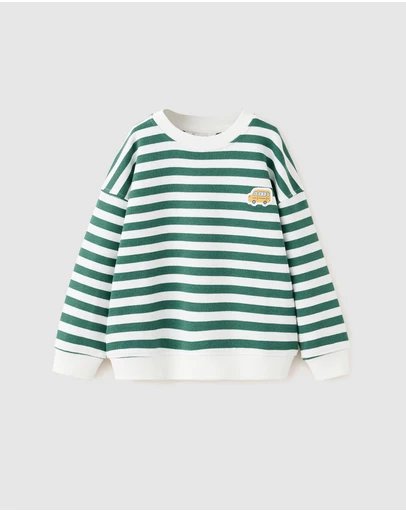 M.N.G - Stripes Sweatshirt - Babies-Kids