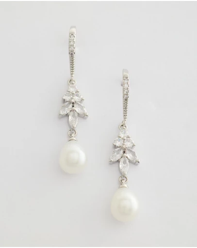 Moira Hughes - The White Label - Heirloom Pearl Drop Earrings