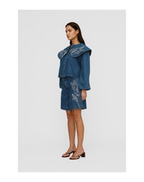 The Wolf Gang - Wynn Denim Short - Bluestone