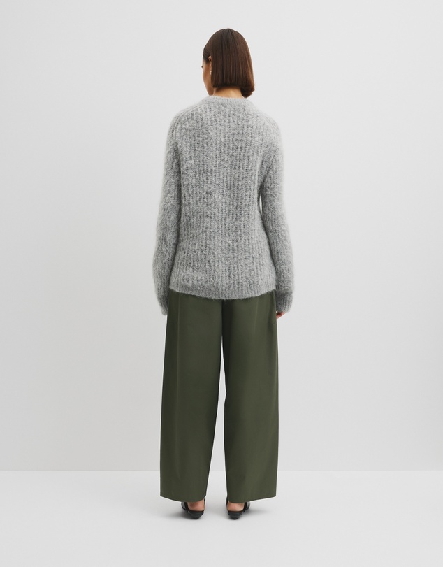 Country Road - Fluffy Crew Neck Knit